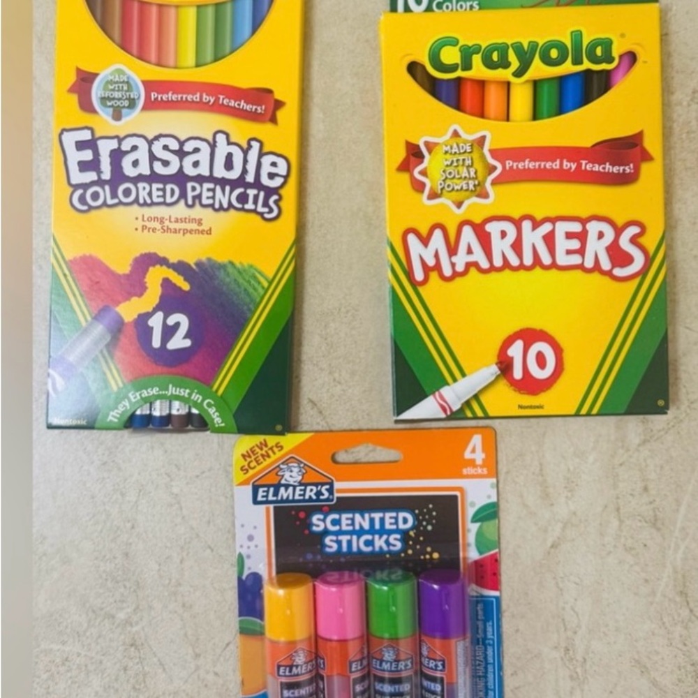 Lakeshore Write & Wipe Alphabet Cards, Dry Erase Markers, Wipe Board & Crayola - Picture 12 of 12